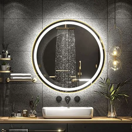 Chytrá dotyková LED zrcadla s rámem z hliníkové slitiny